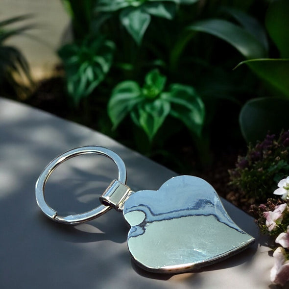 Spread The Love Logo Heart Keychain