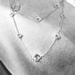 Waterproof Open Clover 40" Necklace