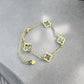 Waterproof Open Clover Bracelet