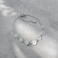 Waterproof 7 Flower Anklet