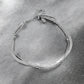 Waterproof Double Layer Herringbone Anklet