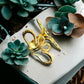 Waterproof Lotus Flower Ring 18k Gold PVD Plated & Polished Stainless Steel