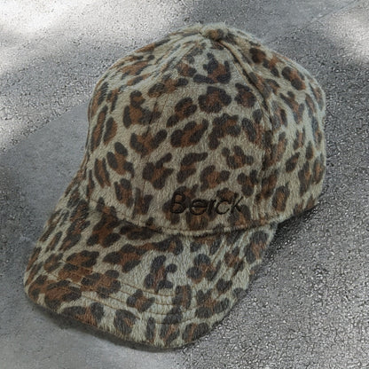 LIMITED EDITION Berck Embroidered Low Profile Trucker Faux Suede/Faux Hair