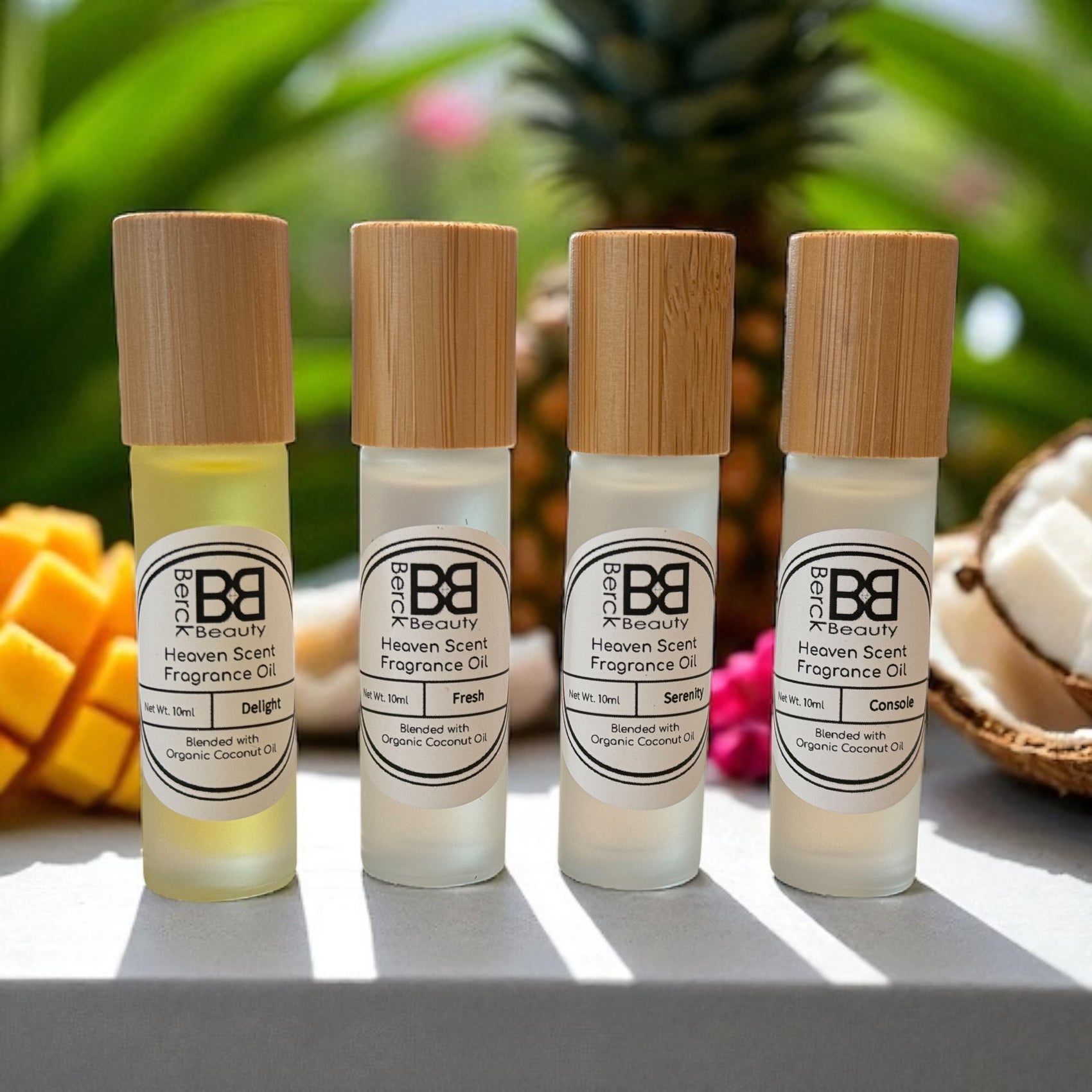 BB Heaven Scent Perfume Oil w/ Organic Fractionated Coconut Oil