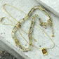 Waterproof Two Piece Layering Necklace "I am With You Always"