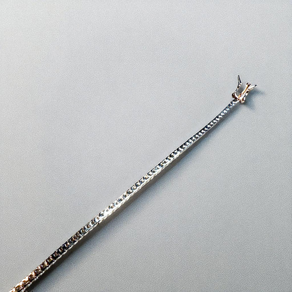 PREORDER - GRA Certified Moissanite Diamond 2mm Tennis Bracelet
