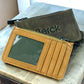 Zip Top Card Wallet Leather
