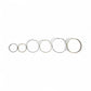 Waterproof Hoop Earrings - 14K Gold or Polished PVD Plated Stainless Steel (Multiple Sizes)