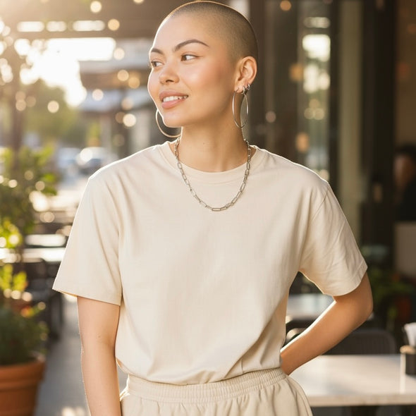 Waterproof Hoop Earrings - 14K Gold or Polished PVD Plated Stainless Steel (Multiple Sizes)