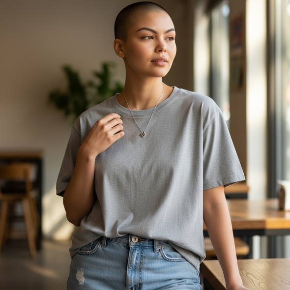 GRA Certified Moissanite Diamond Clover Necklace