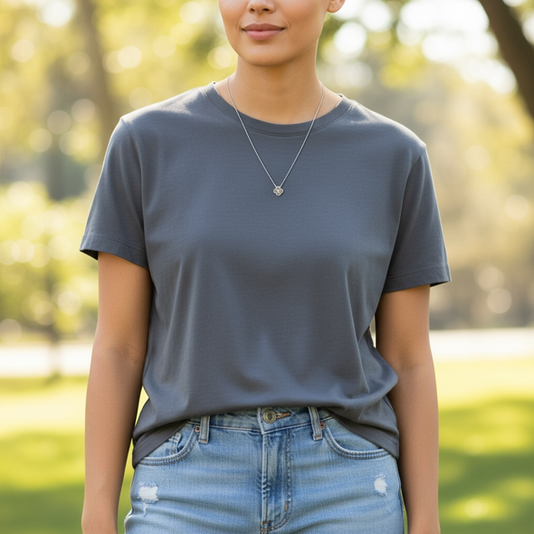 GRA Certified Moissanite Diamond Clover Necklace