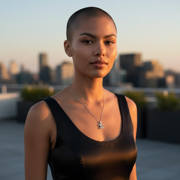 GRA Certified Moissanite Diamond Clover Necklace