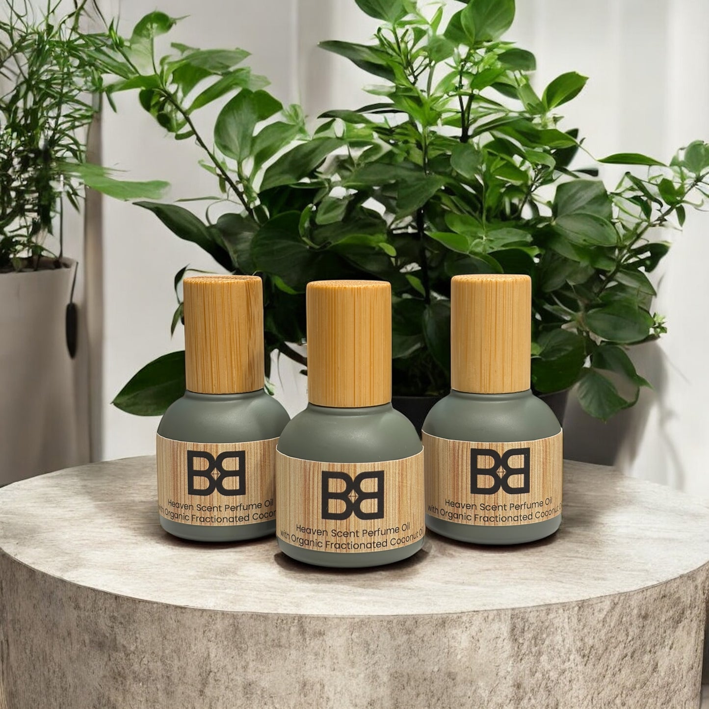 NEW SCENTS ADDED! BB Heaven Scent Perfume Oil w/ Organic Fractionated Coconut Oil (New Green Bottle)