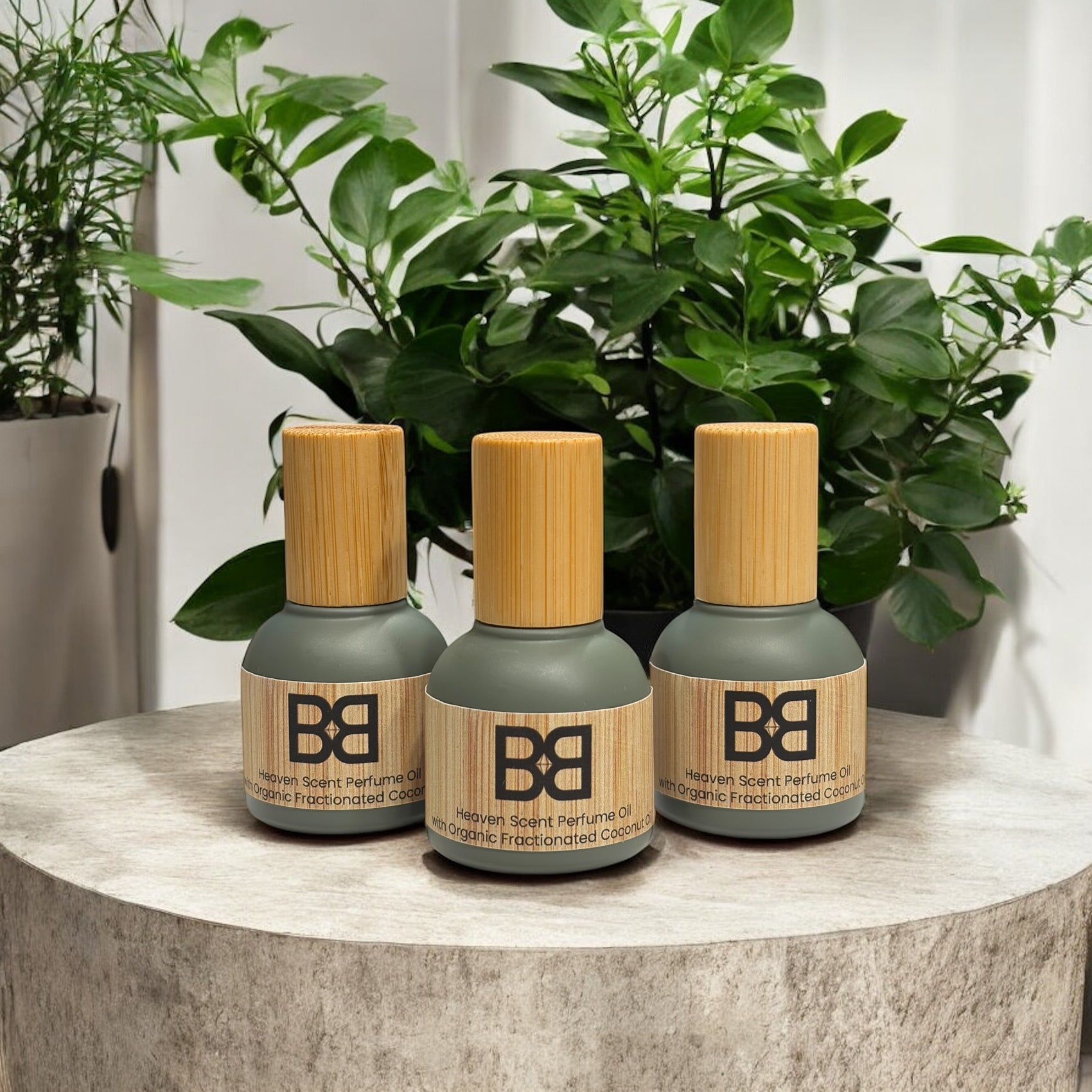NEW SCENTS ADDED! BB Heaven Scent Perfume Oil w/ Organic Fractionated Coconut Oil (New Green Bottle)