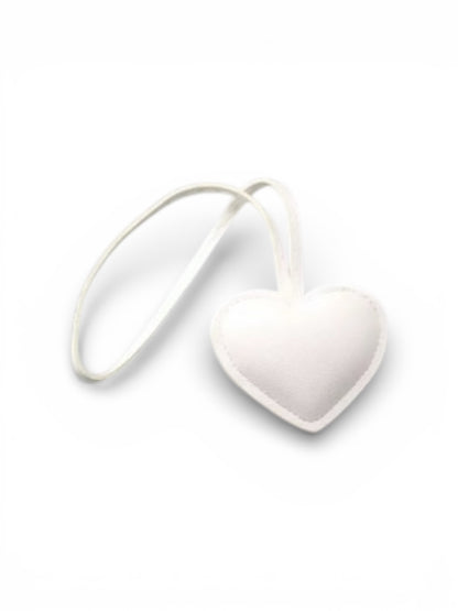 Limited Edition Valentine's Day Puffed Faux Leather Heart Bag Charm