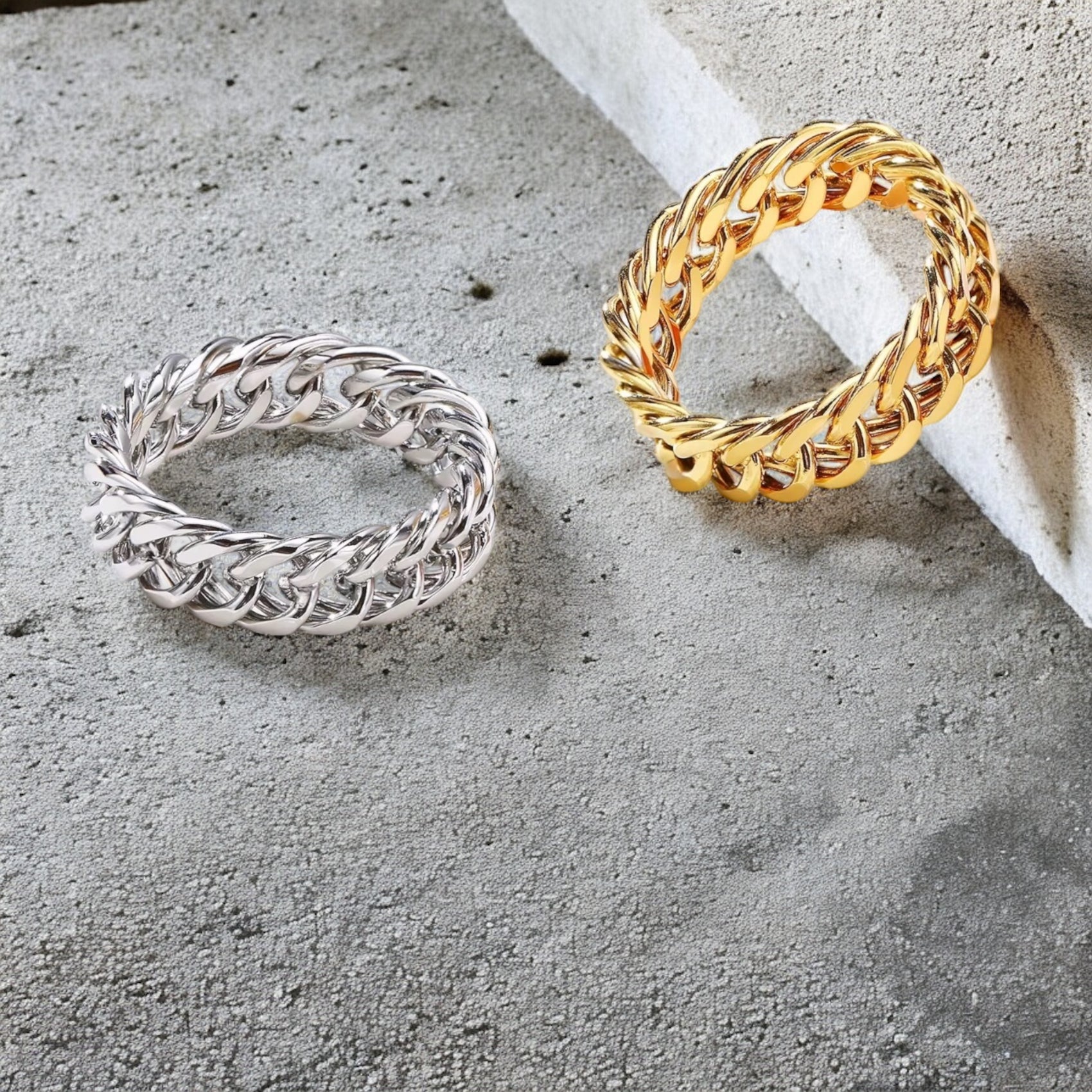 Waterproof Chained Ring