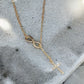 Waterproof Infinity Cross Necklace