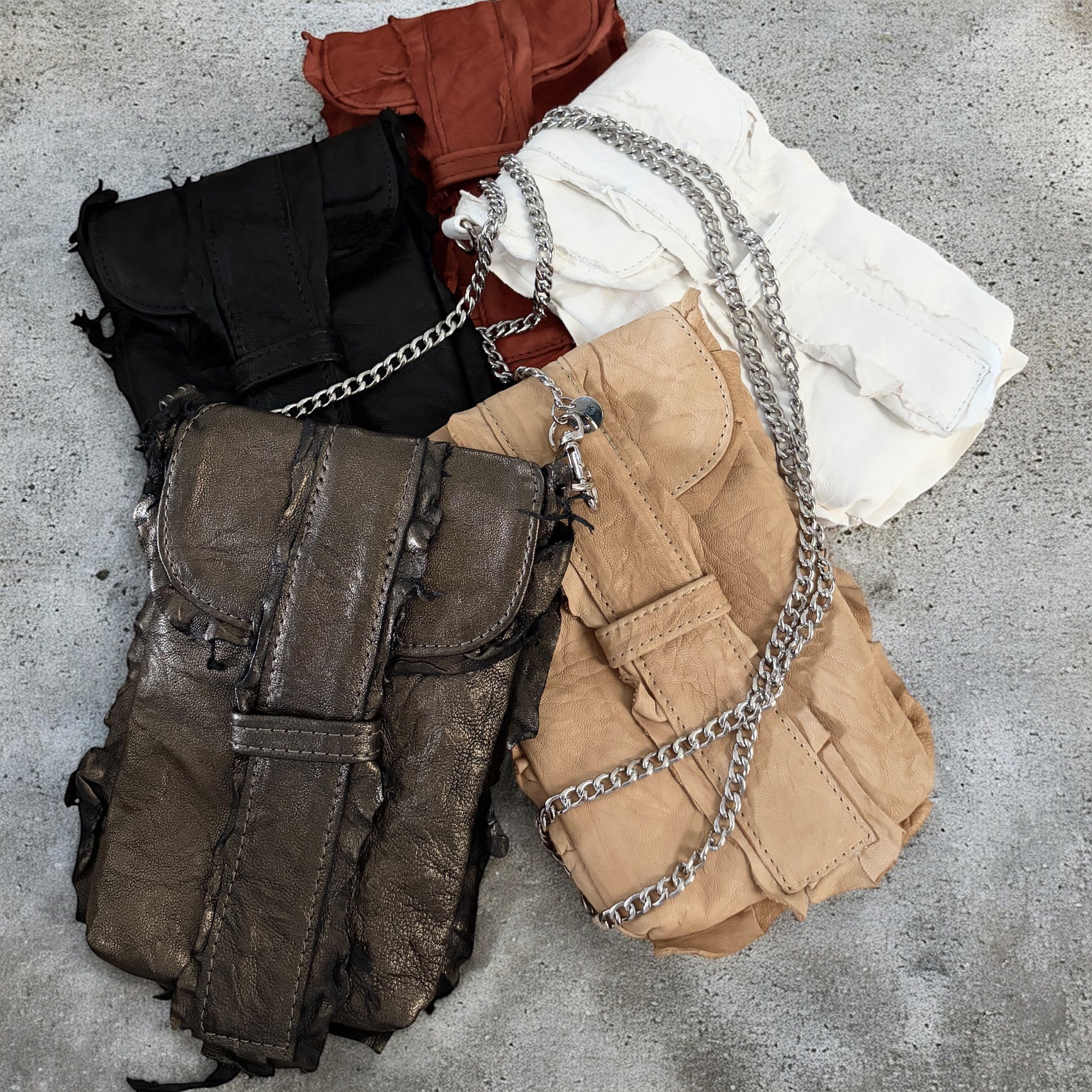 Berck Simply Raw B Bag Mini Crossbody