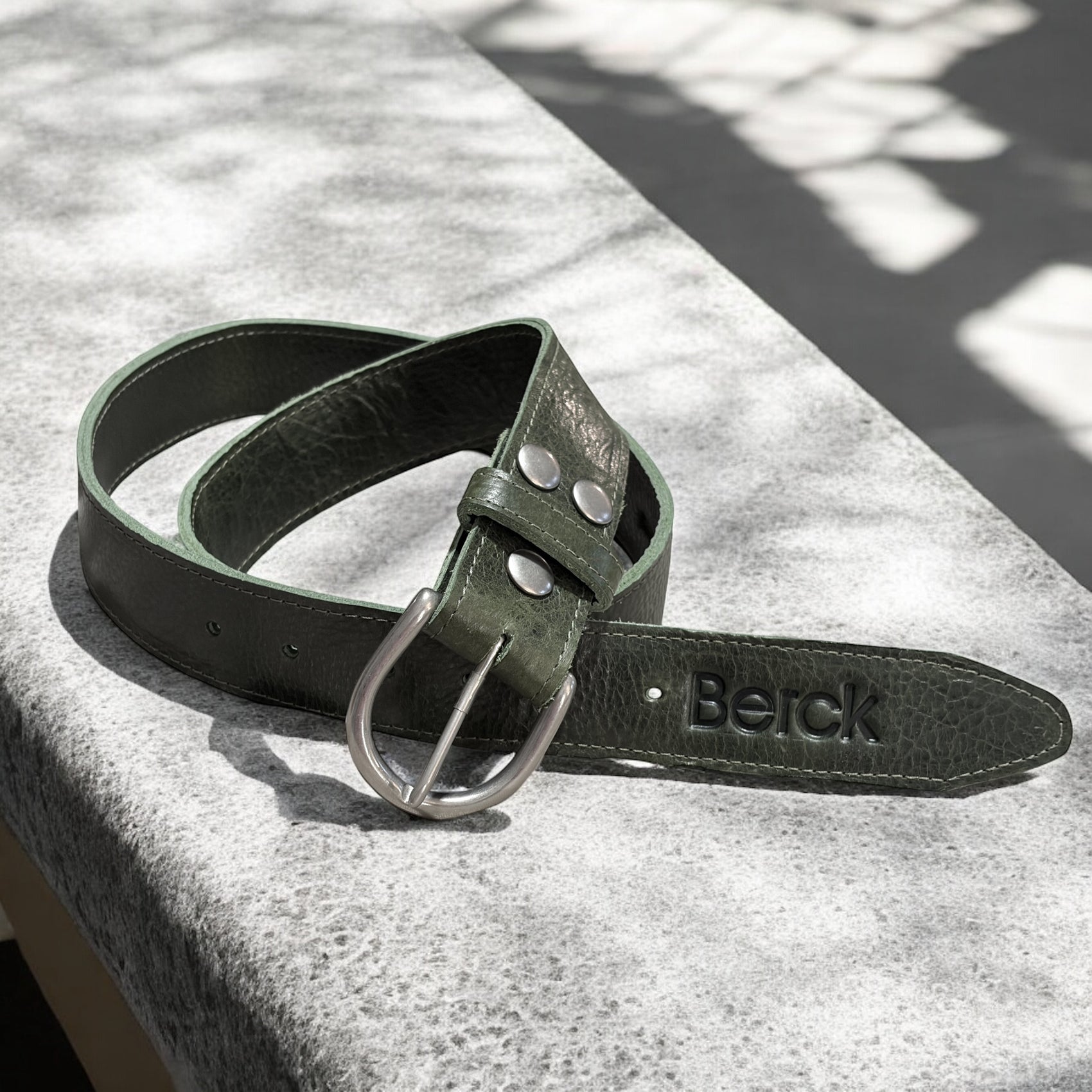 Unisex Leather Belt