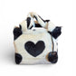 Limited Edition Valentine's Day Plush Faux Rabbit Heart Mini Tote