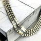 The Princess Collection - Waterproof Cuban Curb Chain Princess Cut 3 Zircon Diamond (Sold Separately)