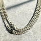 The Princess Collection - Waterproof Cuban Curb Chain Princess Cut 3 Zircon Diamond (Sold Separately)