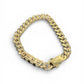 The Princess Collection - Waterproof Cuban Curb Chain Princess Cut 3 Zircon Diamond (Sold Separately)