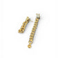 The Princess Collection - Waterproof Cuban Curb Chain Princess Cut 3 Zircon Diamond (Sold Separately)