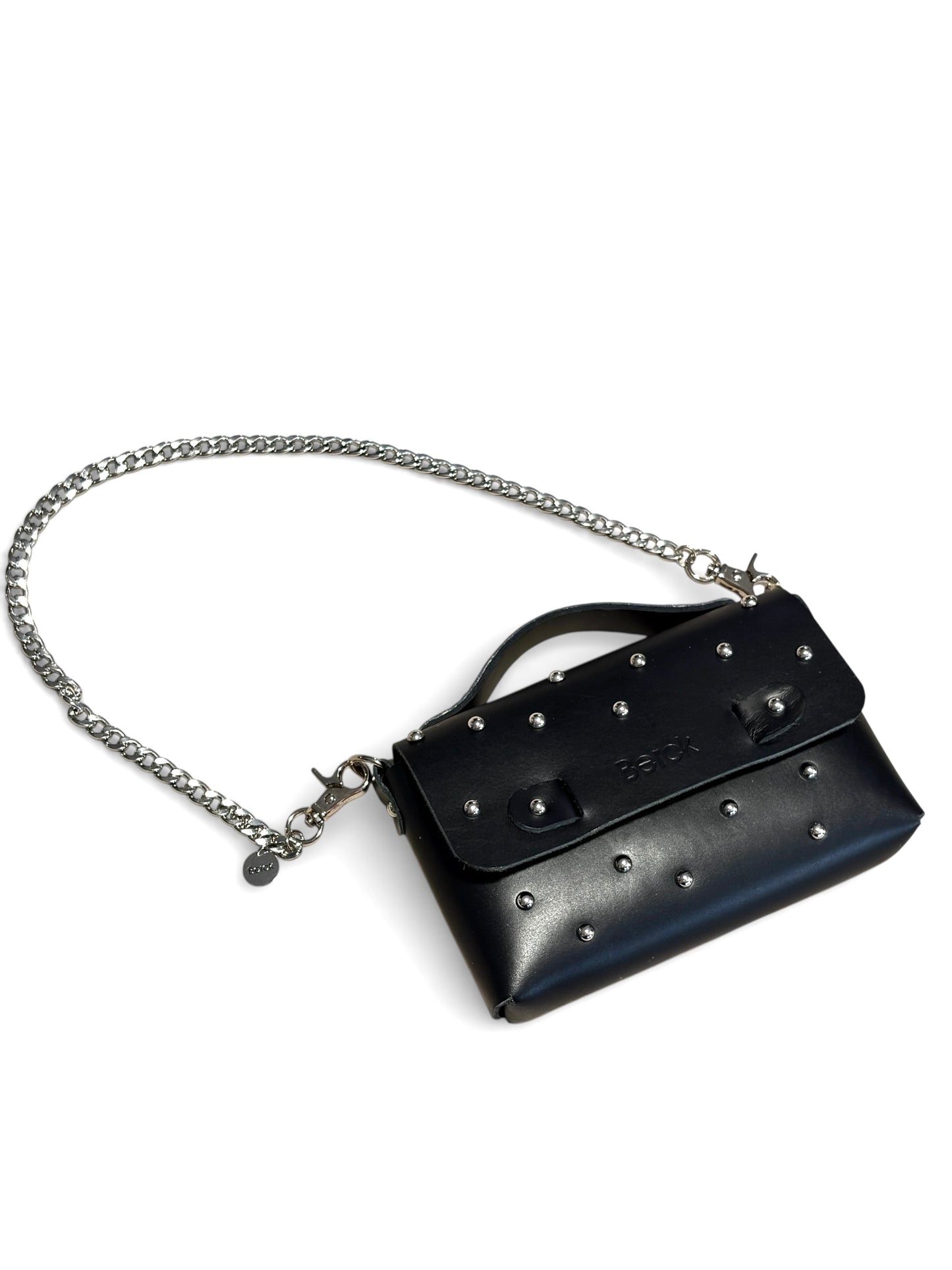 Peace Leather Crossbody Bag