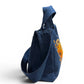 Providence Smiles & Flowers Denim & Leather Crossbody/Tote MADE TO ORDER