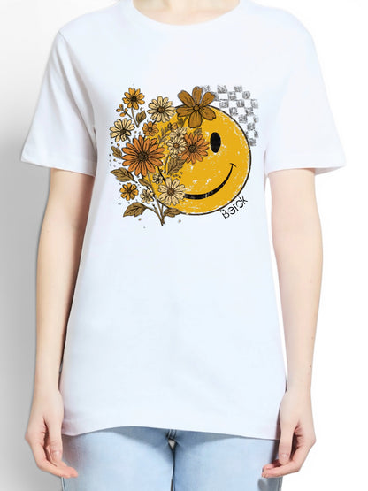 LIMITED EDITION PREORDER Smiles 🙂 & Flowers 💐 Graphic Tees & Sweatshirt