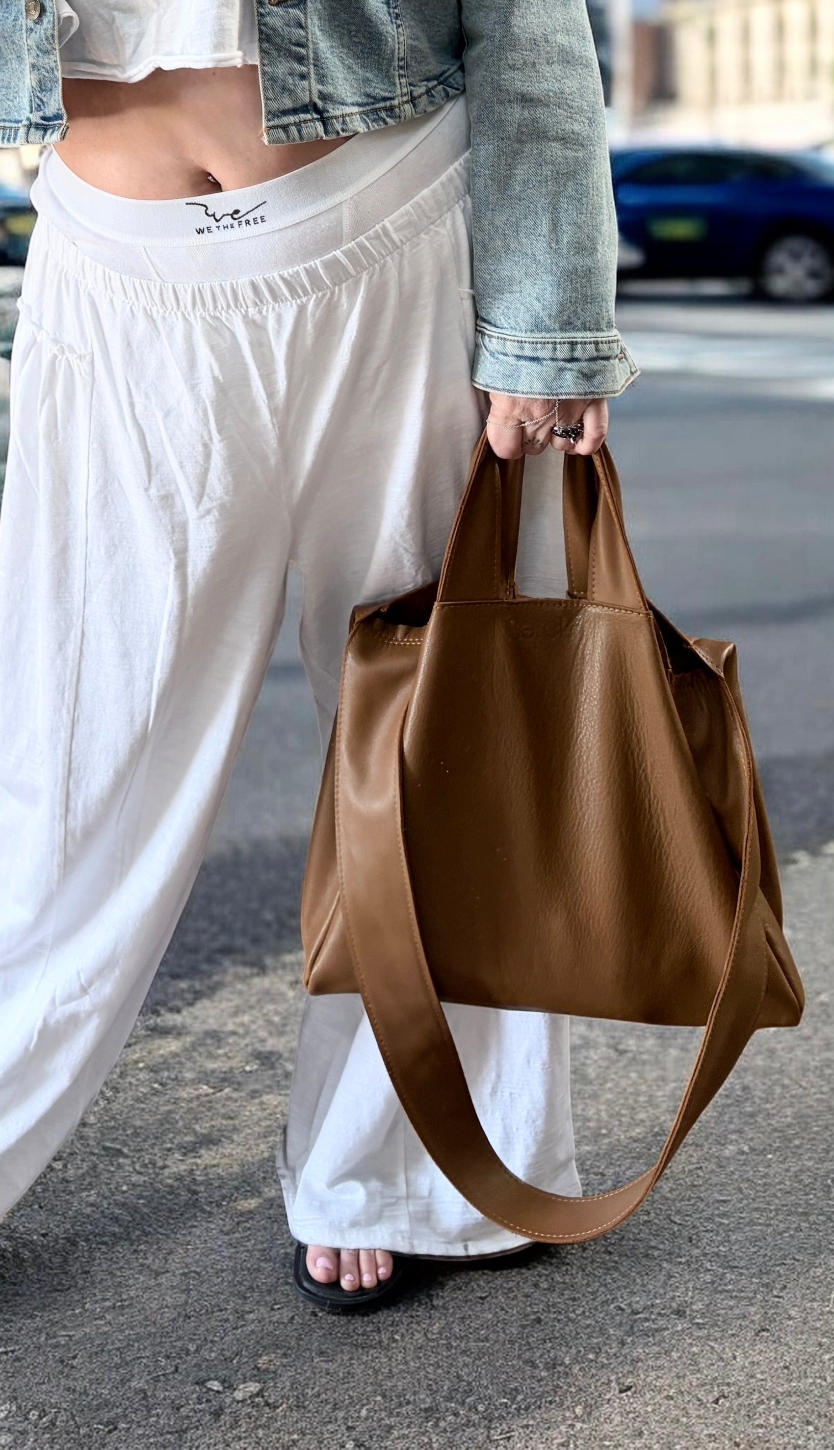 Providence Crossbody Tote (Unstructured) MADE TO ORDER