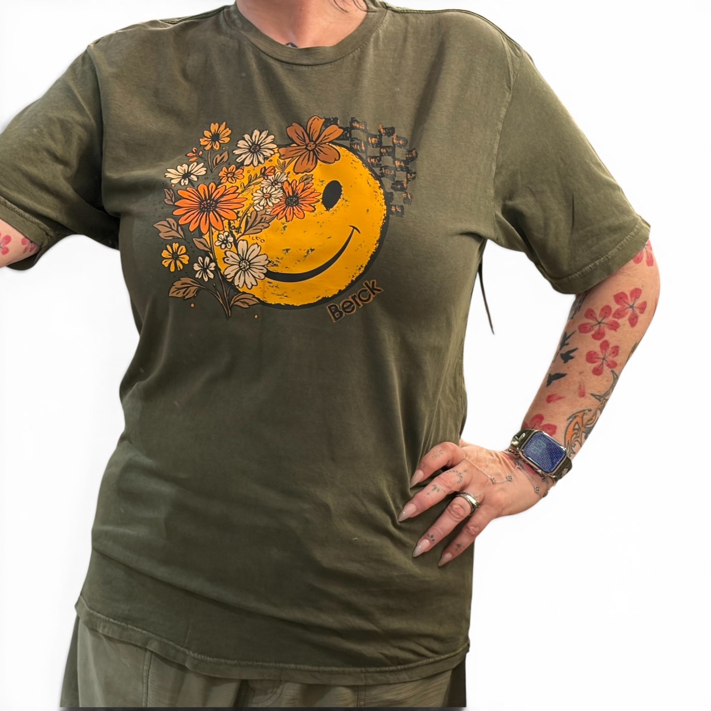 LIMITED EDITION PREORDER Smiles 🙂 & Flowers 💐 Graphic Tees & Sweatshirt