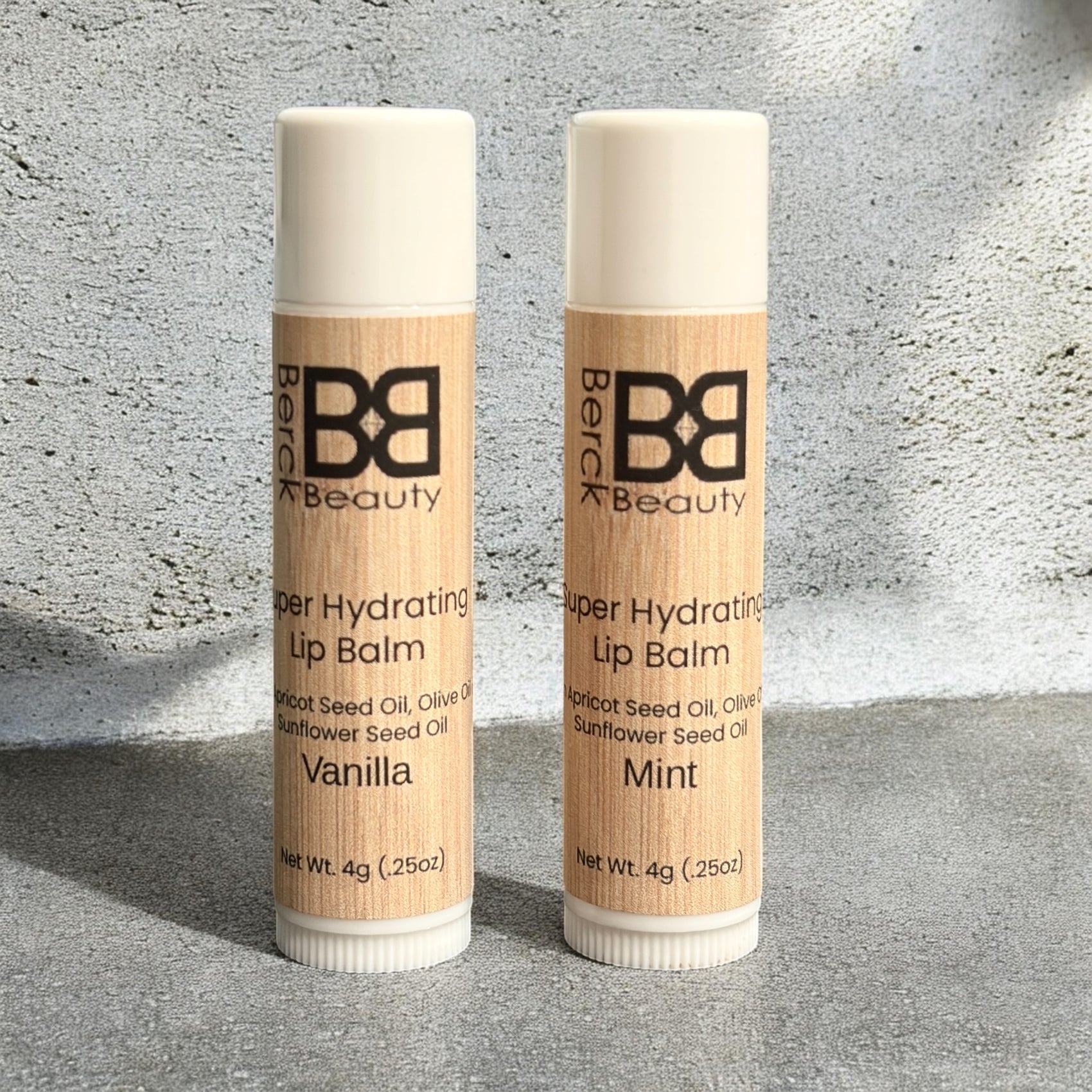 Berck Beauty Super Hydrating Lip Balm with Apricot, Olive & Sunflower Seed Oils