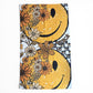 LIMITED EDITION SMILES & FLOWERS - Microfiber Velour Terry Beach Towel