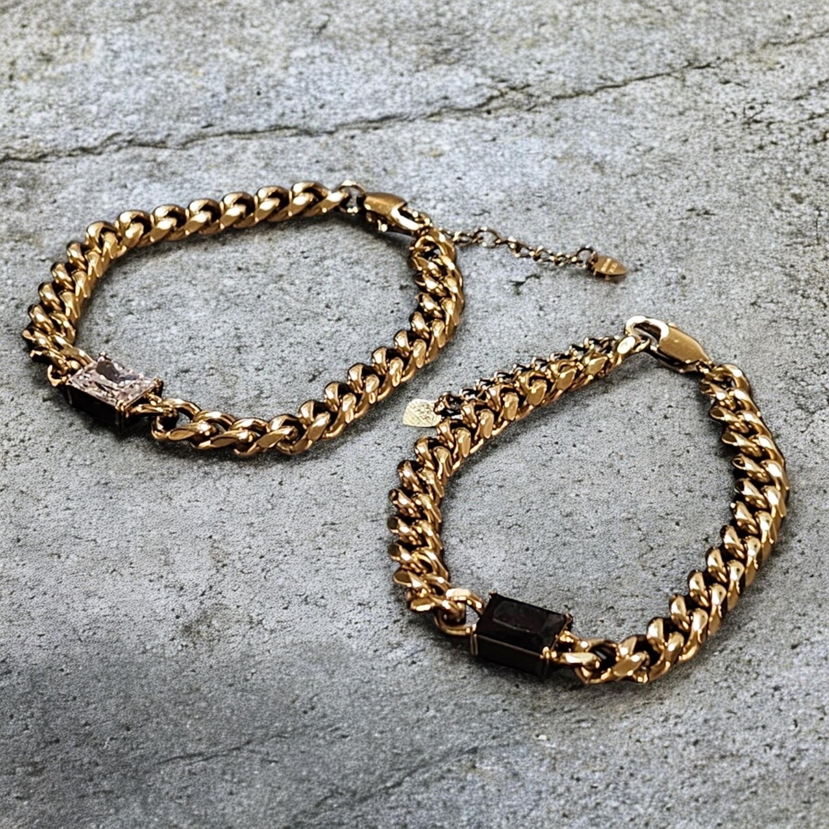 LIMITED EDITION The Baroness Collection - Waterproof Cuban Curb Chain & Zircon Diamond Collection (Sold Separately)