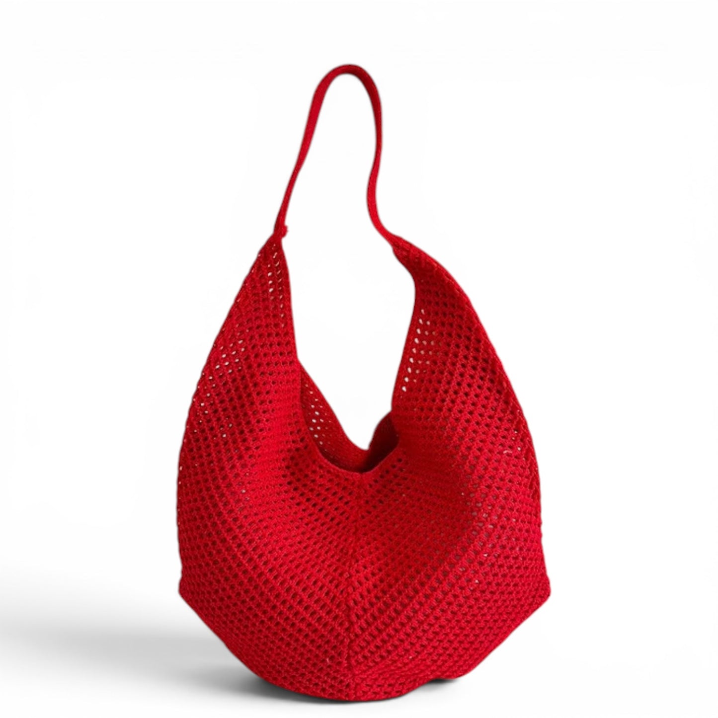 Knitted Mesh Summer Shoulder Tote Bag - Limited Edition