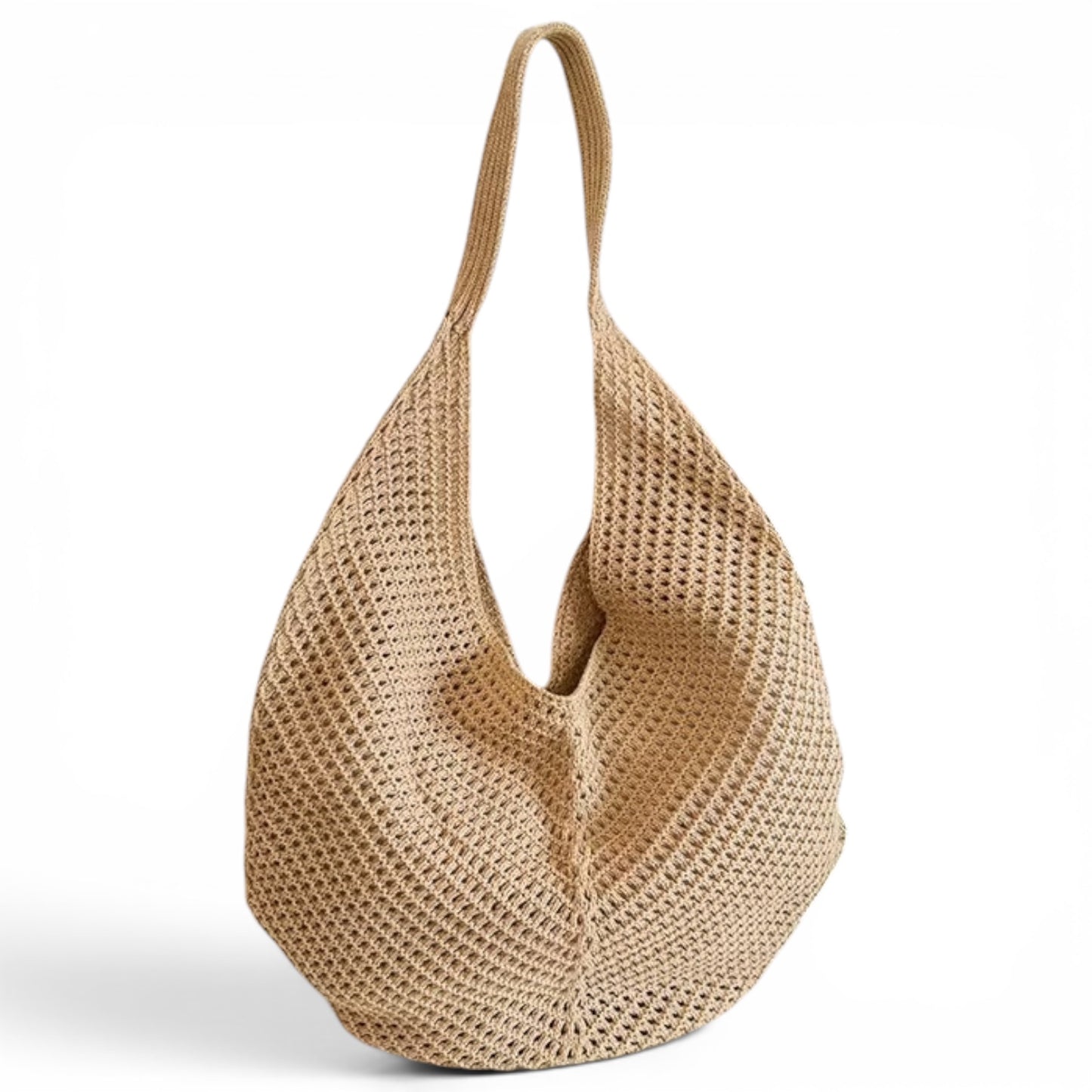 Knitted Mesh Summer Shoulder Tote Bag - Limited Edition