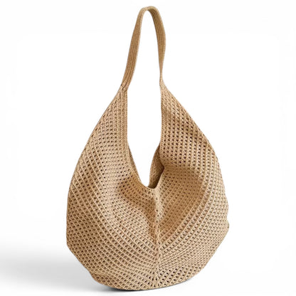 Knitted Mesh Summer Shoulder Tote Bag - Limited Edition