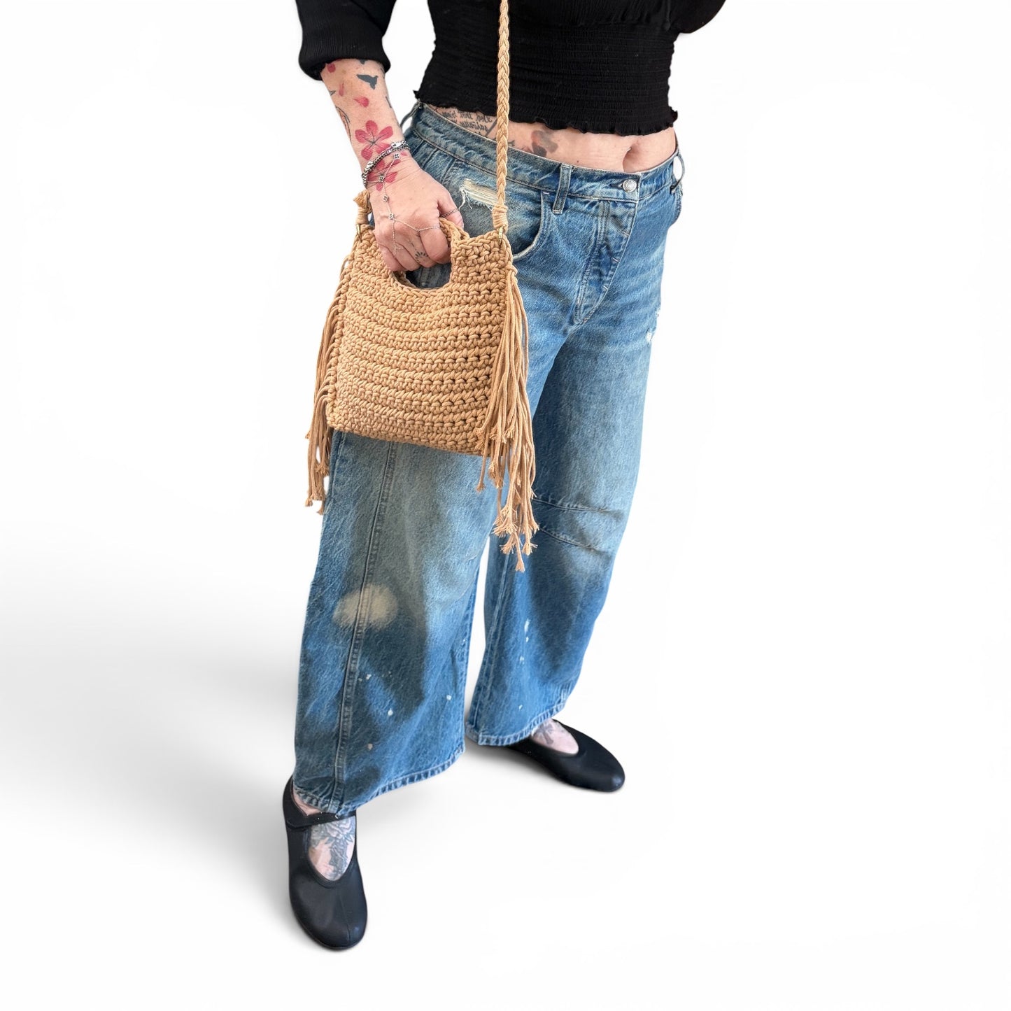 Berck Crochet Rope Fringe Summer Crossbody - Limited Edition