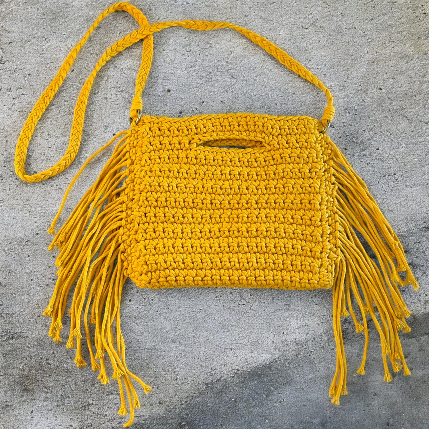 Berck Crochet Rope Fringe Summer Crossbody - Limited Edition