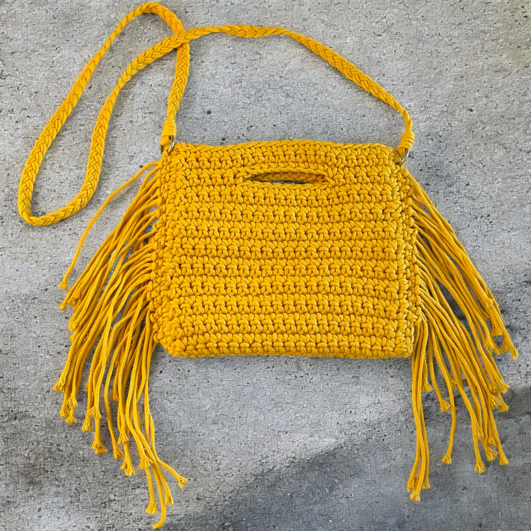 Berck Crochet Rope Fringe Summer Crossbody - Limited Edition