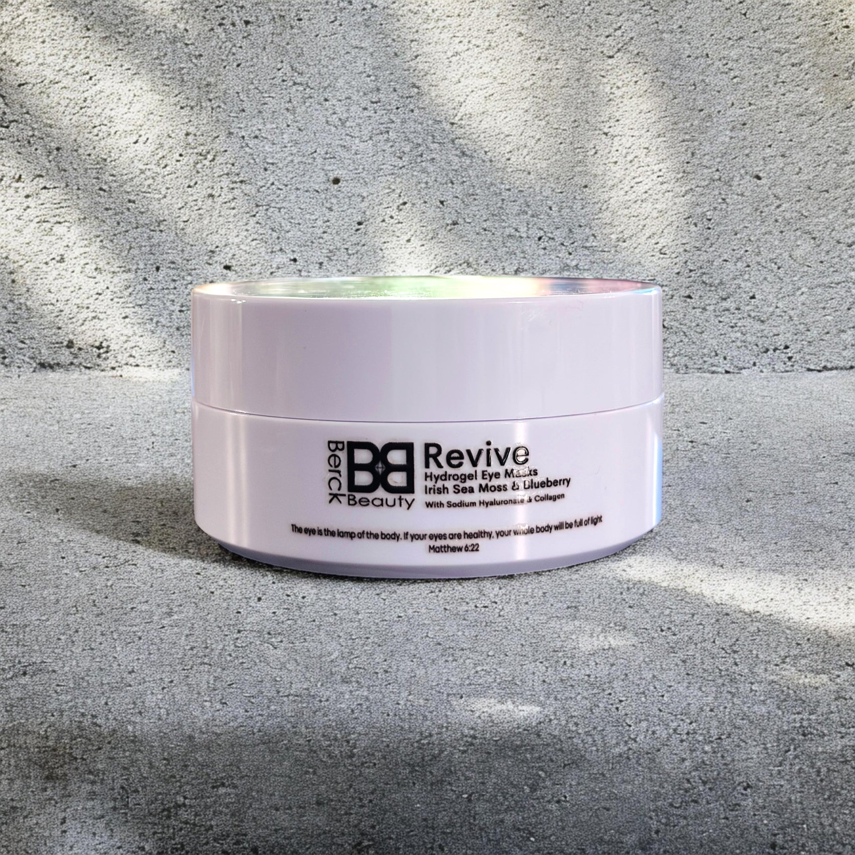 BB Revive Hydrogel Eye Masks with Irish Sea Moss & Blueberry