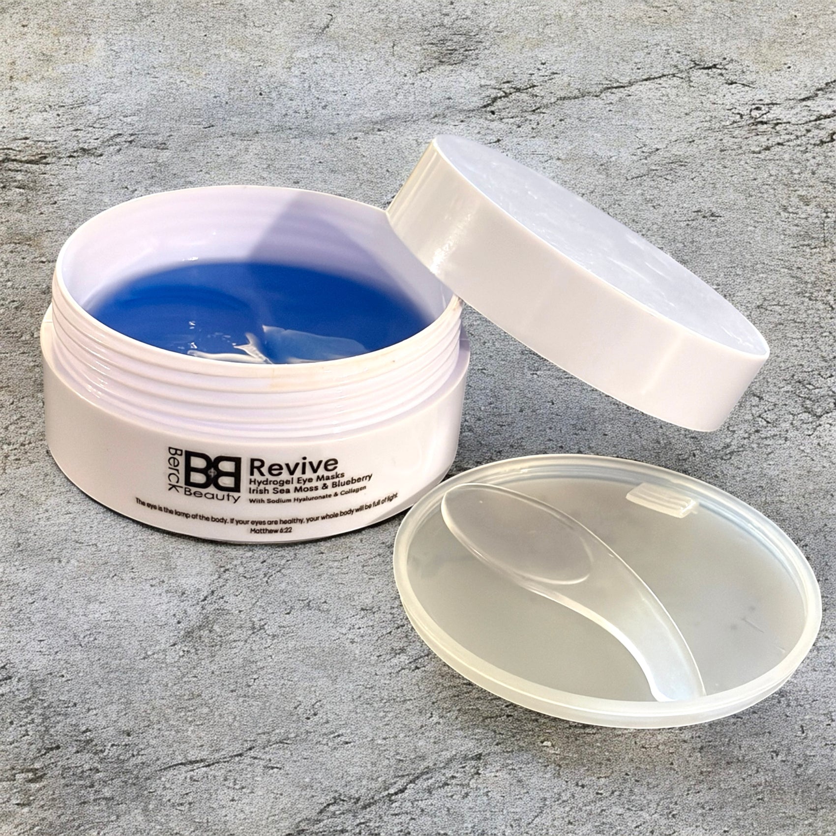 BB Revive Hydrogel Eye Masks with Irish Sea Moss & Blueberry