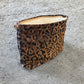 Berck Black & Brown Cheetah Large Canvas Cosmetic Pouch Limited Edition