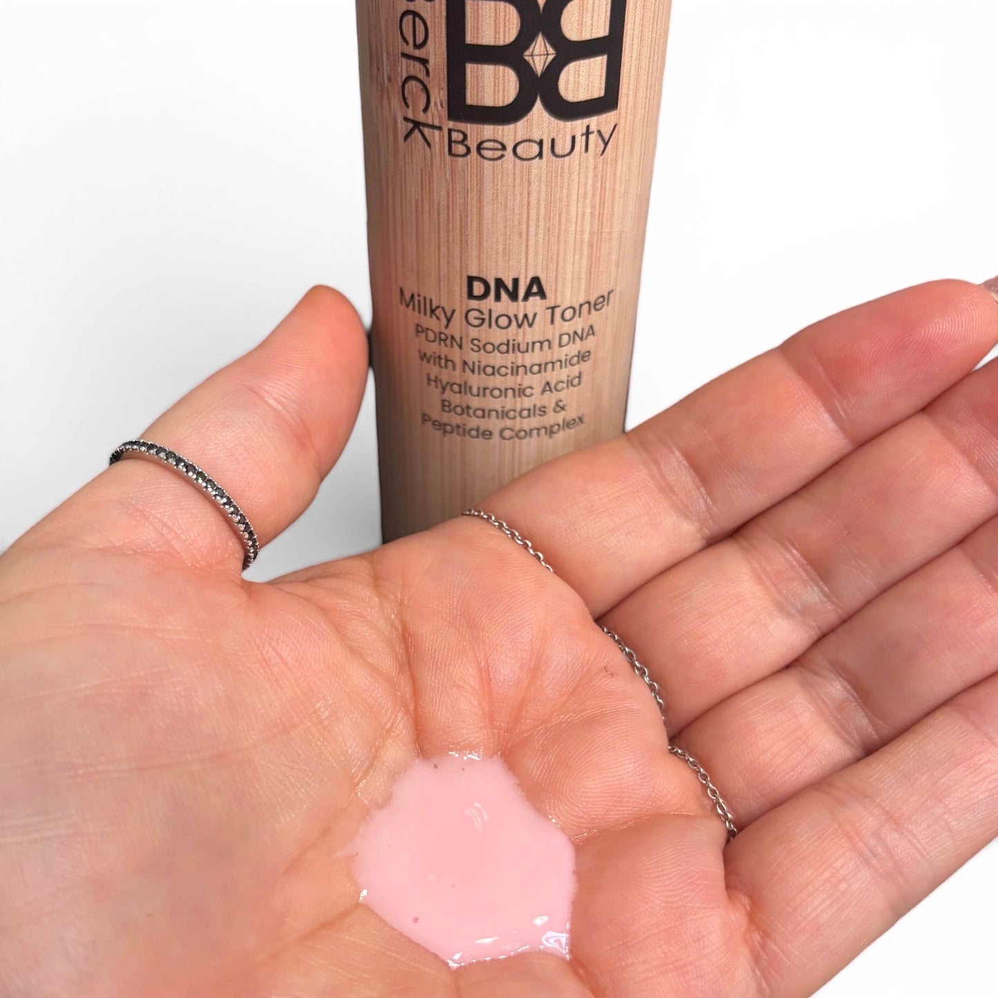 BB DNA Glow Milky Toner PDRN Sodium DNA with Niacinamide Hyaluronic Acid & Potent Peptide Complex