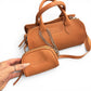 Lenna Two Piece Mini Bowling Bag Satchel/Crossbody MADE TO ORDER
