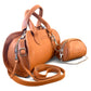 Lenna Two Piece Mini Bowling Bag Satchel/Crossbody MADE TO ORDER