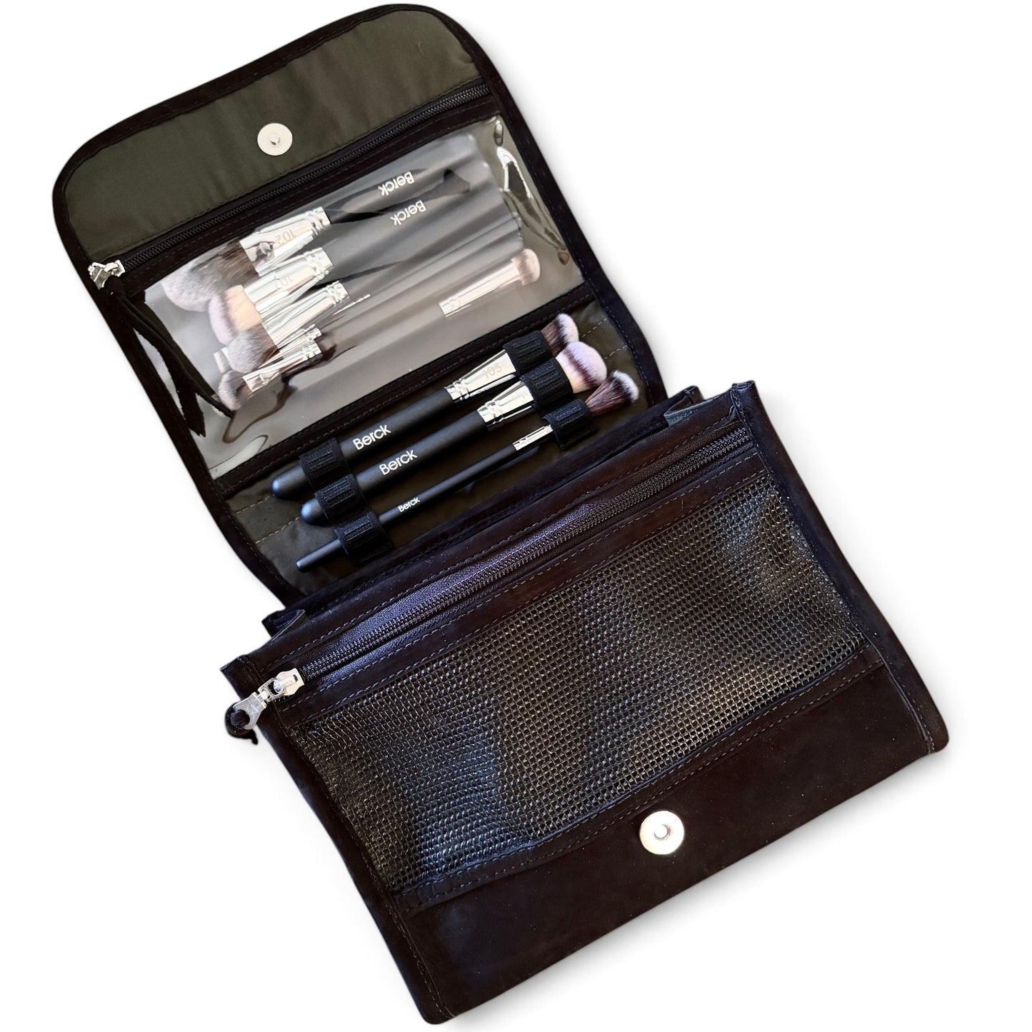 Esther Cosmetic Travel Case Leather