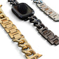 Berck Waterproof Chunky Bubble Chain Link Watch Band (Apple Watch Not Included)